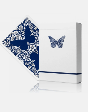 butterfly workers albastru carti de joc