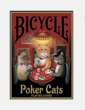 Bicycle Poker Cats V2 - Carti de Joc